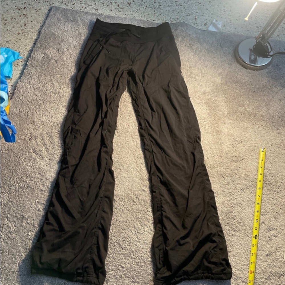 Lululemon Dance Studio Pants Size 4 Black Lined